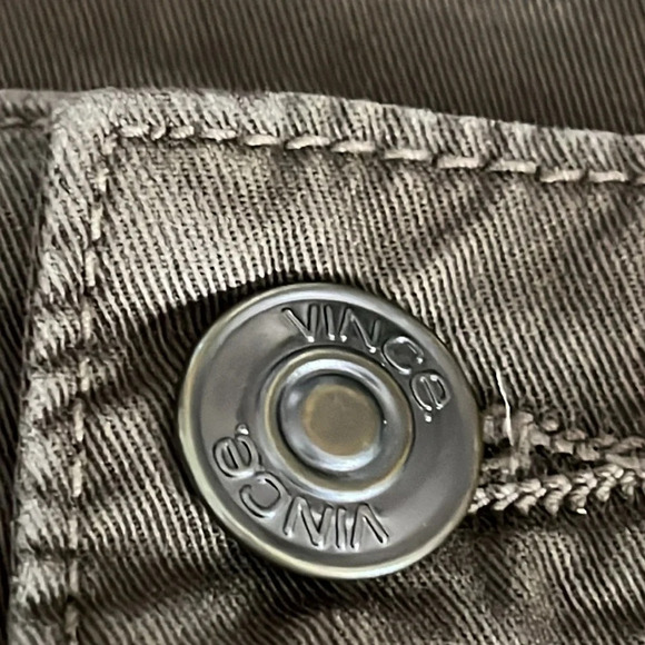 Vince Utility Jogger Pants Zip Ankles in Dark Willow - Size 29 - Picture 7 of 12